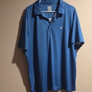 Callaway Men's Blue Polo Shirt
